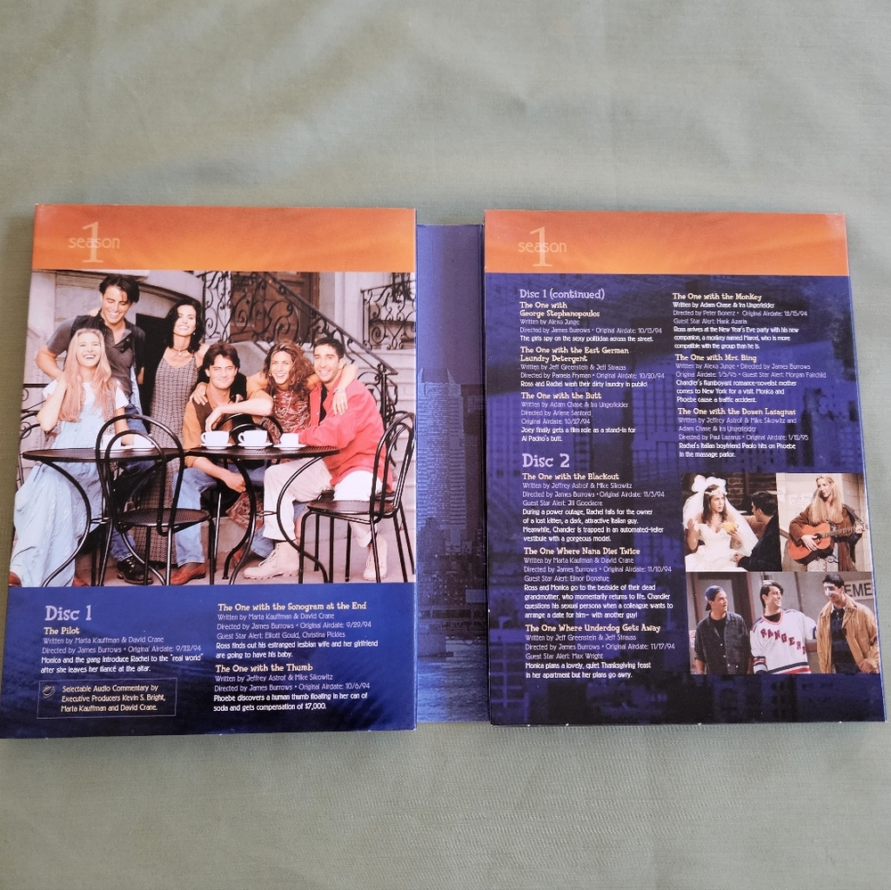 Friends DVD Box Set - Complete Season 1 - Picture 4 of 9